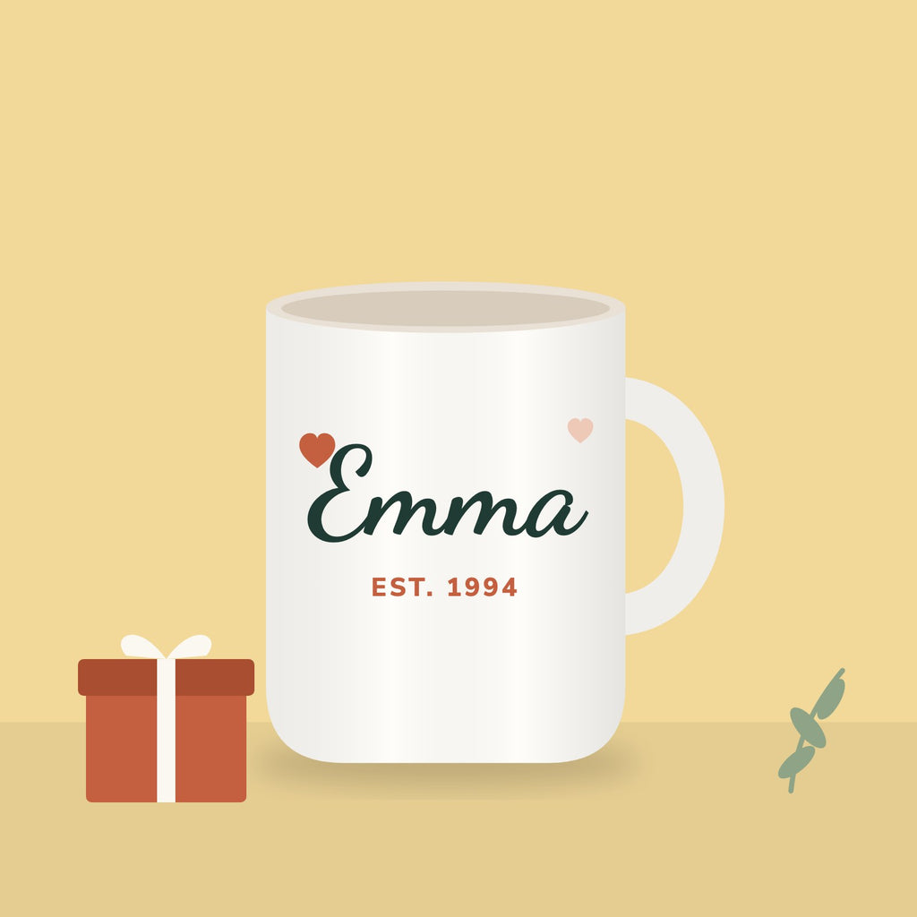 Custom Name Ceramic Mug gift