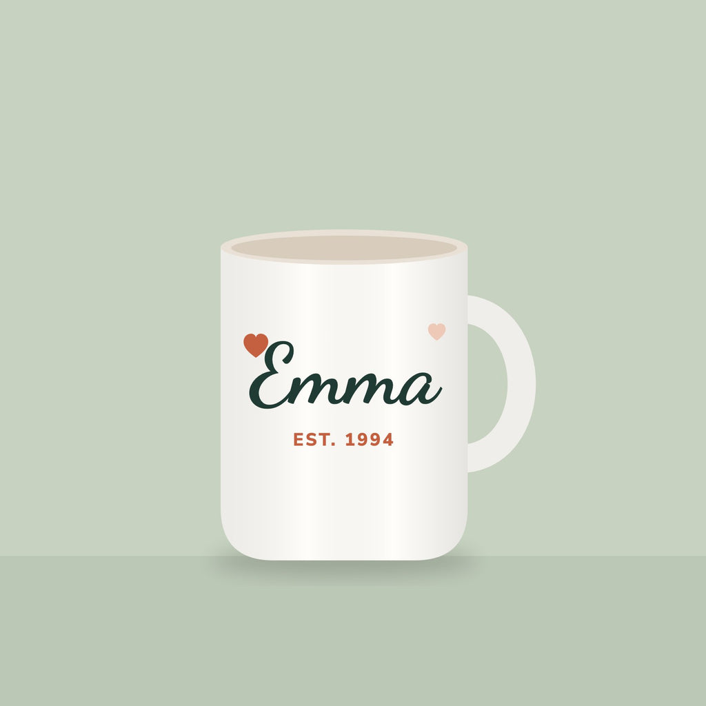 Custom Name Ceramic Mug