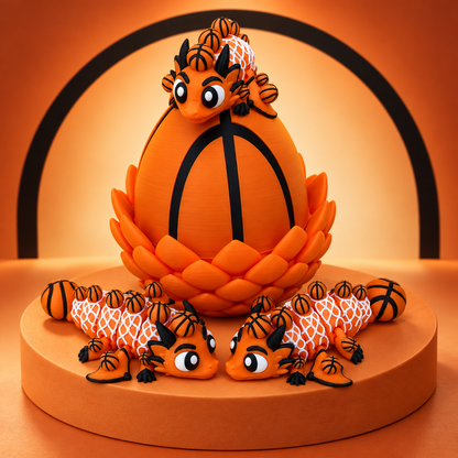 Flexi Basketball Dragon & Egg