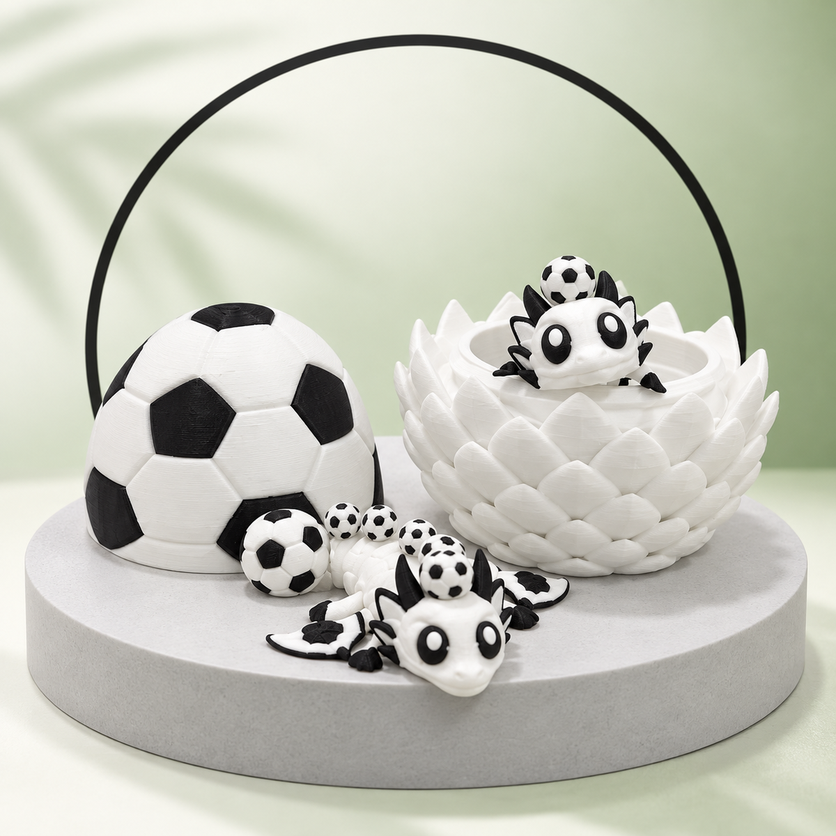 Flexi Soccer Dragon & Egg